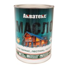 Масло для террас, лестниц, полов 750 мл. Акватекс Рогнеда (бесцветный)