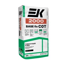 Клей плиточный для внутренних и наружных работ 25 кг. ЕК 2000 KERAMIK EK