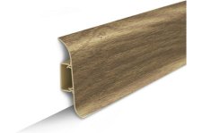 Плинтус 2,2м ИДЕАЛ КЛАССИК 3D 55 мм. окраш с мягким краем 281 (40 шт.)алисандр