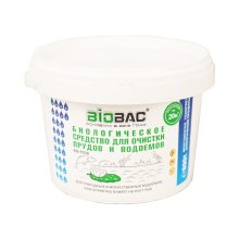 Биоочиститель для прудов и водоёмов БИОБАК 800 гр.