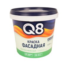 Краска водоэмульсионная фасадная 1,4кг ВД-АК белоснежная FORMULA Q8