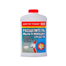 Расщепитель мыла и моющих средств Доктор Робик 798 мл.