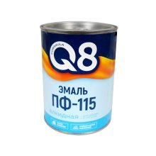 Эмаль ПФ-115  0,8 кг. белая FORMULA Q8