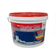 Краска водная интерьерная 10 кг. матовая акриловая MASTERMAX SILIKONLU (разбавлять до 15%) DYO