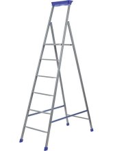 Стремянка 6 ступеней широкие (профиль 30*15) СМ6 НИКА