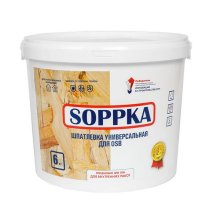 Шпатлевка для плит OSB  2,5  кг. универсальная SOPPKA