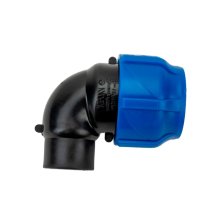 Отвод ПНД компрессионный вн/р 32х1/2 VALFEX