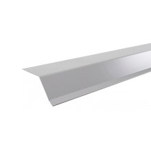 Планка карнизная Шинглас Polyester серая RAL 7004 (2000x100 мм.)