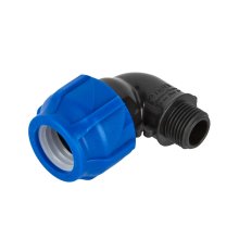 Отвод ПНД компрессионный нр/р 20х1/2 VALFEX
