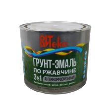 Грунт-эмаль по ржавчине 3в1 1,8 кг. красная ВИТЕКО