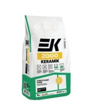 Клей плит для внутренних и наружных работ раб 5 кг. ЕК 2000 KERAMIK ЕК