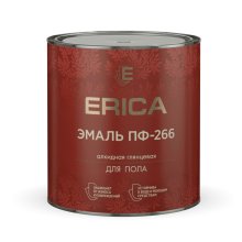 Эмаль ПФ-266  2,6кг красно-коричневый ERICA