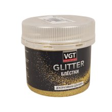 Блестки 0,05 кг. PET GLITTER ВГТ (золото)