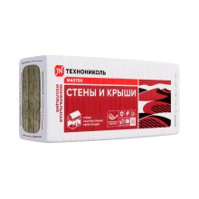 Утеплитель ТН СТЕНЫ и КРЫША 34 PN (плита) 1000-610- 50 мм. (4,88 м2, 0,244 м3, 22,25 кг/м3, 8 шт.)