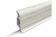 Плинтус 2,2м ИДЕАЛ КЛАССИК 3D 55 мм. окраш с мягким краем 267 (40 шт.) клен белый