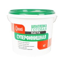 Шпатлевка готовая 15 кг. СУПЕРФИНИШНАЯ Старатели