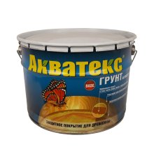 Грунт-антисептик 9 л. РОГНЕДА АКВАТЕКС (евроведро)