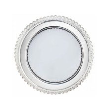 Светильник потолочный встраиваемый GX53 DECOR M прозрачный/хром Спутник
