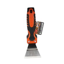 Шпатель  70мм нерж сталь 2К ручка д/натяж пот №2 1,1мм PROFI 320-7070 DECOR (16/48)