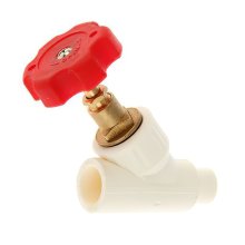 Вентиль PPR 32 мм. 45°  патрубок-труба Aquapipe 03630