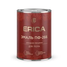 Эмаль ПФ-266  0,8кг желто-коричневый ERICA