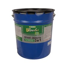 Грунт-эмаль по ржавчине 3в1 20 кг. белая ВИТ color