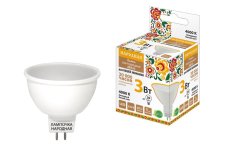 Лампа светодиодная OLL-MR16-5 Вт-230 В-4000 K-GU5.3  ОНЛАЙТ