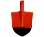 Лопата  штыковая рельсовая сталь остроконеч оранж-черная К-22 MAWIPRO