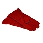 Краги сварщика спилковые 5-палые с флисовой подкладкой (красный)